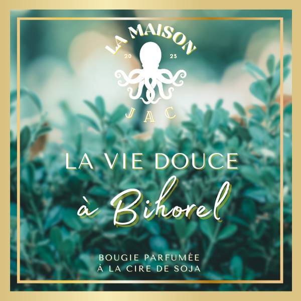 Bougie parfumée "La vie douce à Bihorel"