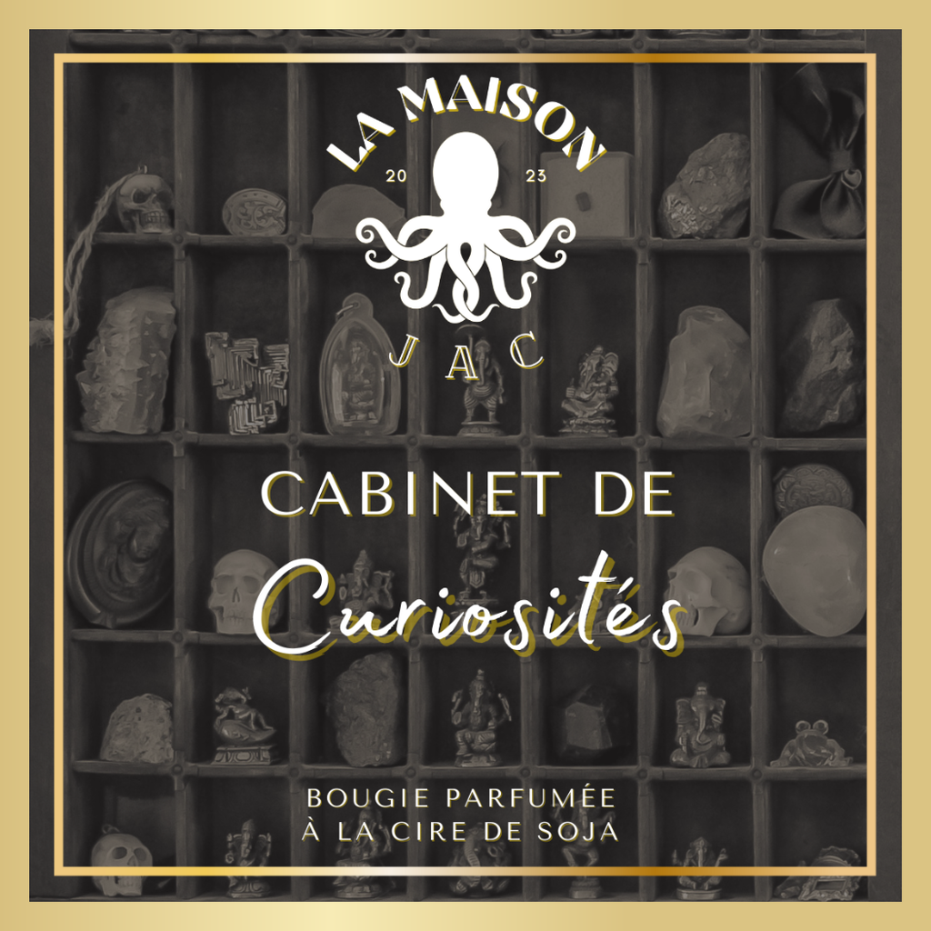 Bougie parfumée "Cabinet de Curiosités"