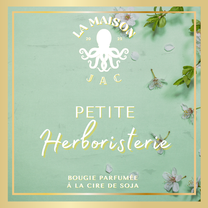 Bougie parfumée "Petite Herboristerie" - Cèdre