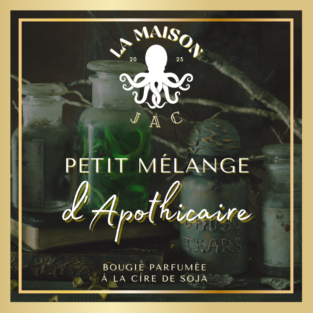 Bougie parfumée "Petit mélange d'Apothicaire