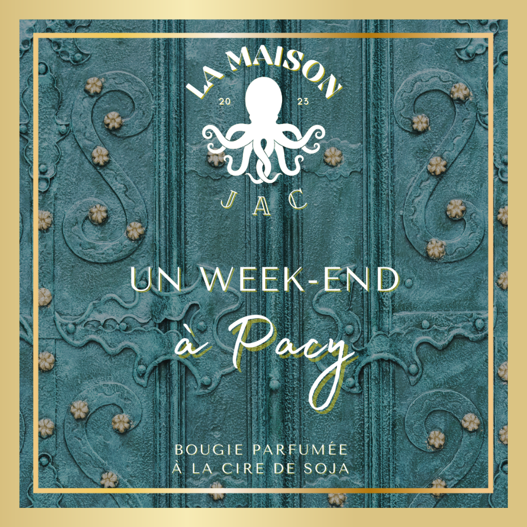 Bougie parfumée "Un week-end à Pacy"